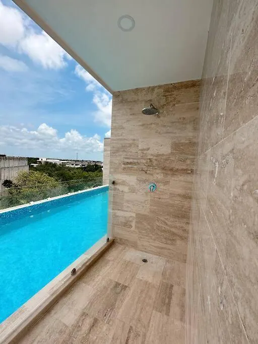 Aldea Zama Loft, Confort & Pool Тулум